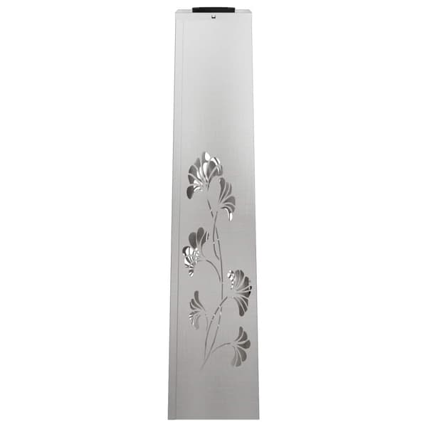 Solar LED Stig Ljus 2 pcs Silver Rostfritt stål
