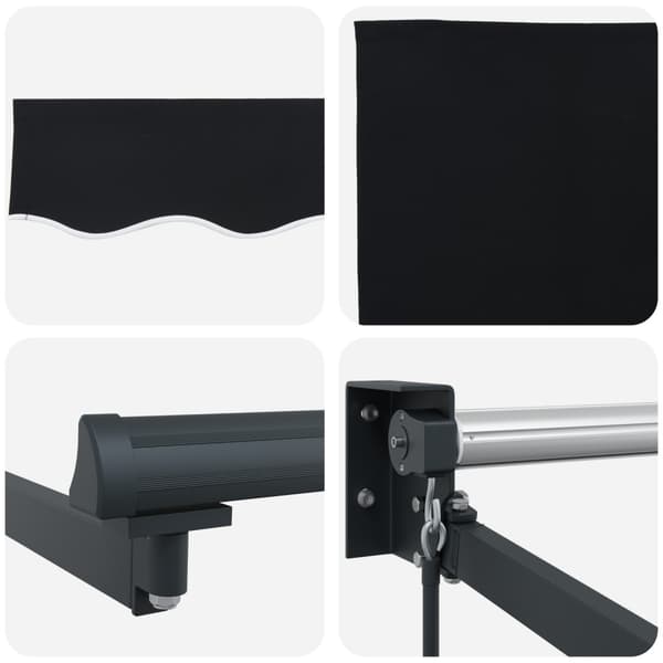 Markis Svart 300 x 250 x 165 cm Polyester