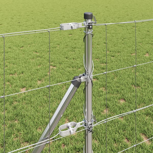 Stängselstolpe Galvaniserad 50 x 0,8 m Stål