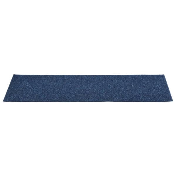 Trappmattor självhäftande 15 st 76x20 cm marinblå rektangulära