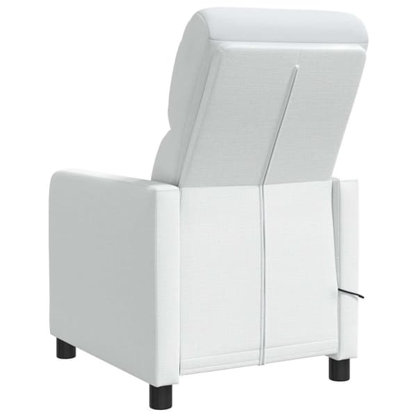 Recliner Vit Tyg