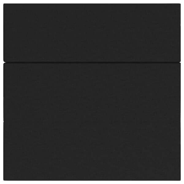 Fällbar Soffbed 200 x 67 x 45 cm Svart
