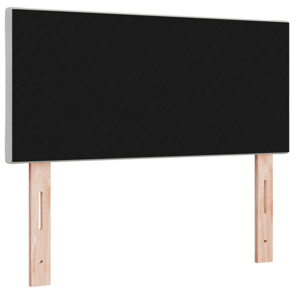 LED huvuddyna Ljusgrå 90 cm Sammet