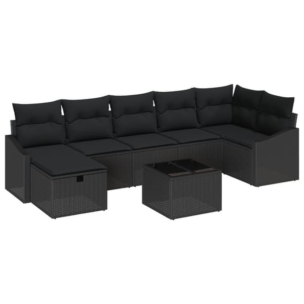 Soffset med kudde 8 pcs konstrotting