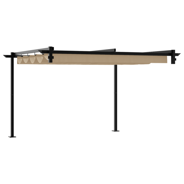 Paviljong Taupe 300 x 300 x 200 cm Polyester