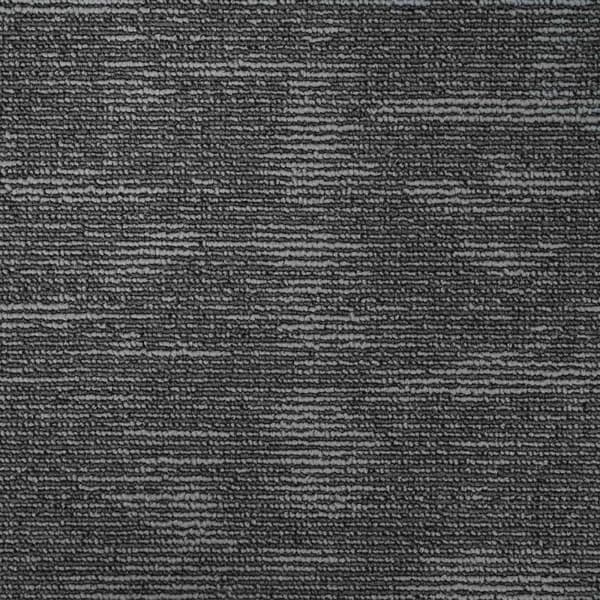 Mattan platta Kolgrå 50 x 50 cm 4 pcs PP och Bitumen