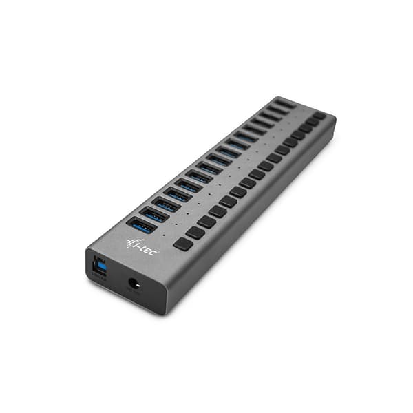 i-tec U3CHARGEHUB16 mobilladdare Universal Grå AC inomhus