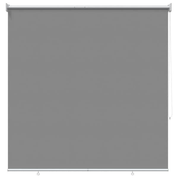 Rullgardin UV-skydd Ljusgrå 100 x 230 cm Polyester