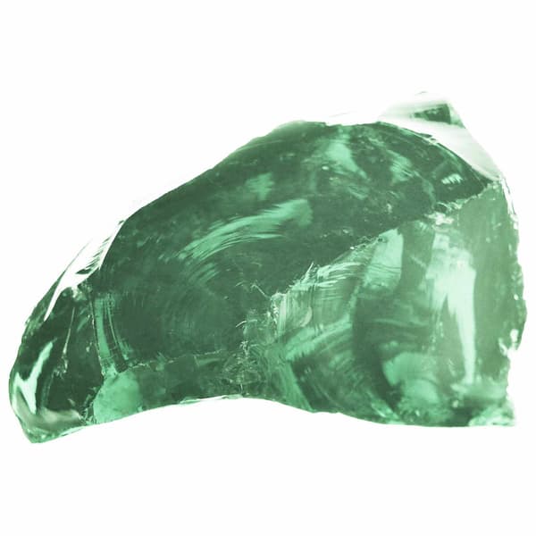 Trädgårdsstenar Ljusgrön 12 cm Glas