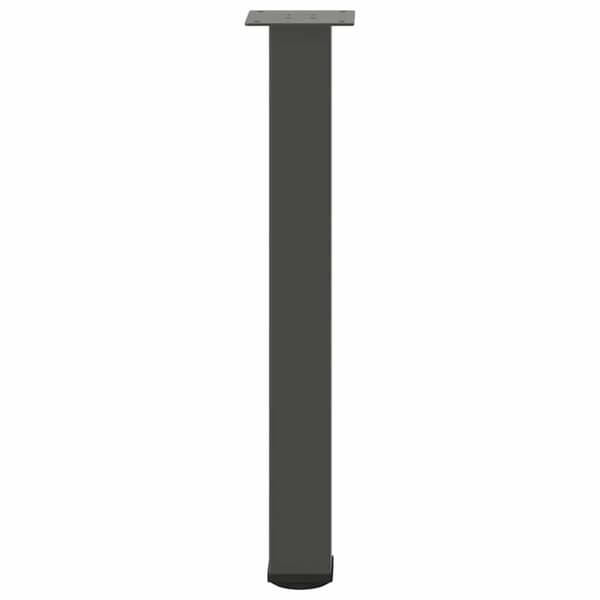 Konsolbordsben 4 st antracit 72-74 cm stål
