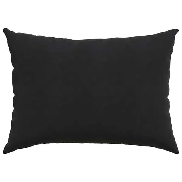 Sofakuddar 2 pcs Svart 70 x 50 cm Kordread tyg
