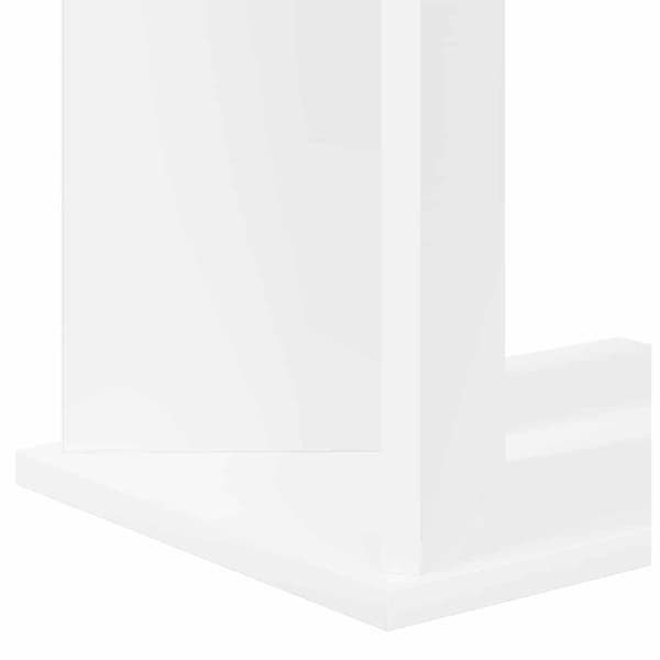 Sidobord Vit 35 x 25 x 50 cm Konstruerat trä