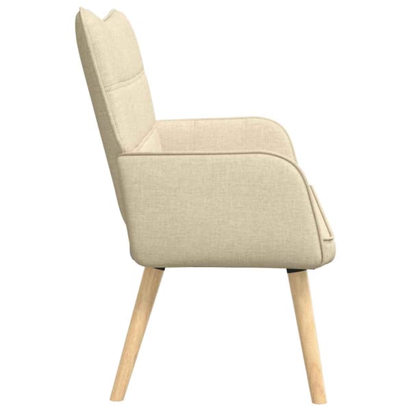 Tvåsitssoffa Kräm 115 x 61 x 87 cm tyg