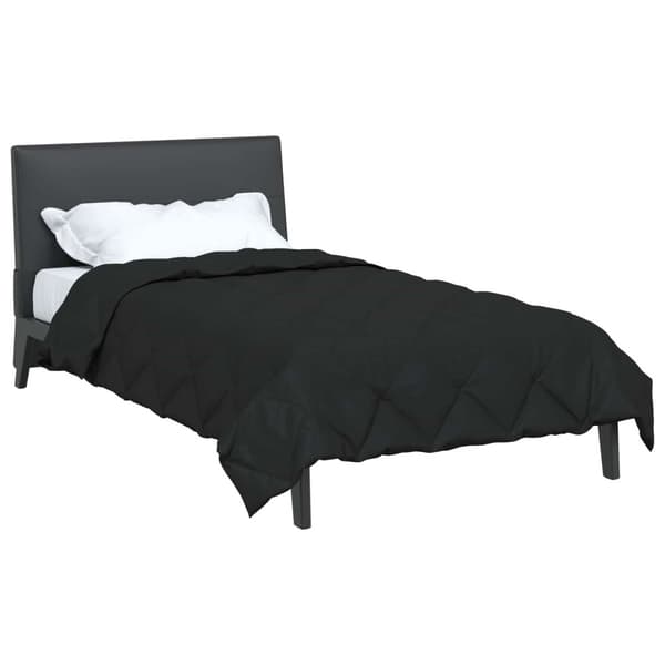 Sommar Duvet Svart 200 x 155 cm Mikrofiber