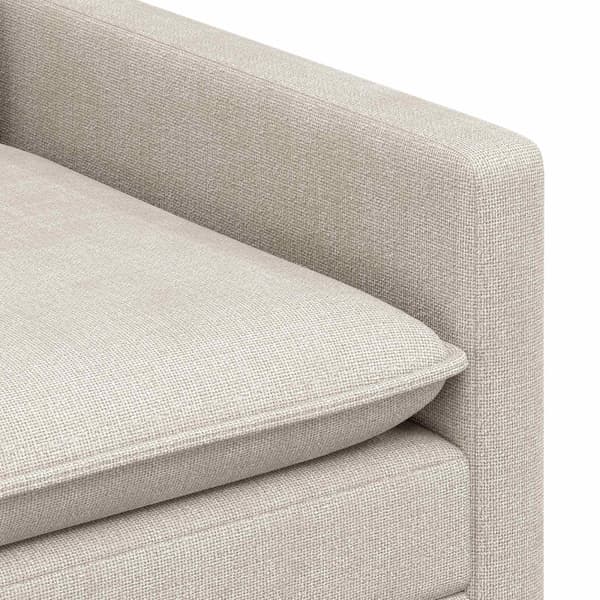 Soffa Gräddvit 76 x 81 x 87,5 cm Polyester