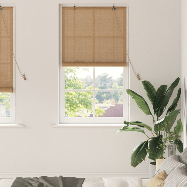 Rullgardin Brun 90 x 220 cm Bambu