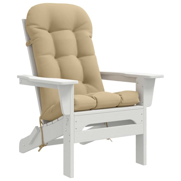 Solsängkudde PUTTEN 100% Polyester Beige 48 x 112 x 10 cm