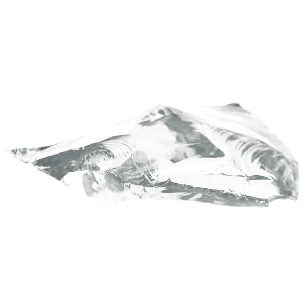 Trädgårdsstenar Vit 12 cm Glas
