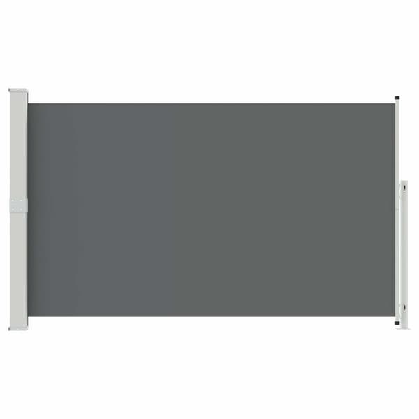 Utfällbar sidomarkis Antracit 300 x 180 cm Polyester