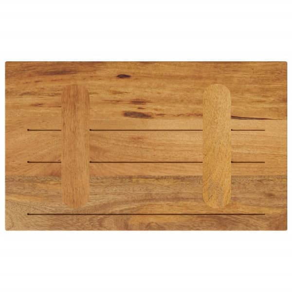 Bordsskiva 40x30x2,5 cm rektangulär massivt mango-trä