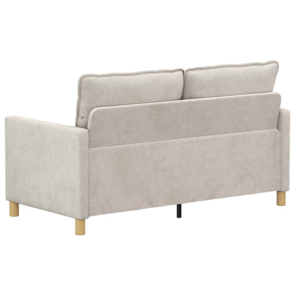 Soffa Gräddvit 156 x 81 x 87,5 cm Polyester