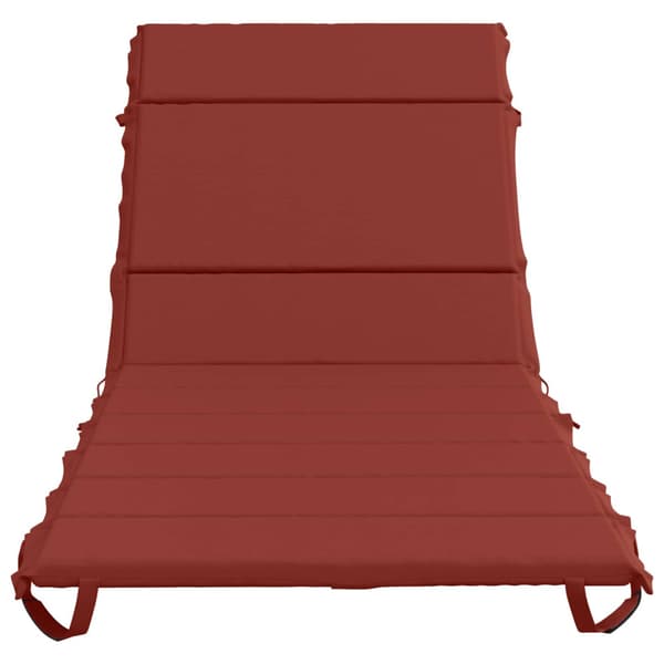 Solstol Kudde GEMERT 100% Polyester Röd 200 x 70 x 3 cm