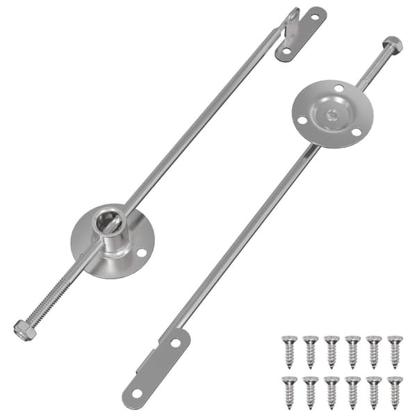 Dragstångsgångjärn 2 pcs Silver 190 mm Järn