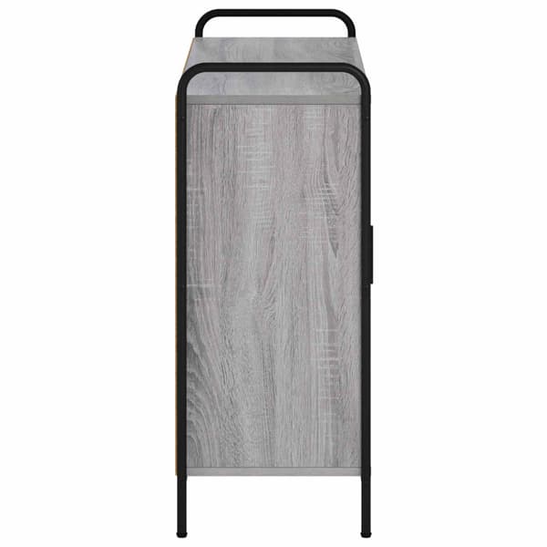 Sideboard Grå Sonoma 97 x 33 x 81 cm Konstruerat trä