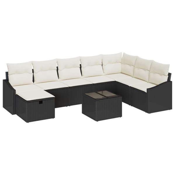 Soffset med kudde 8 pcs konstrotting