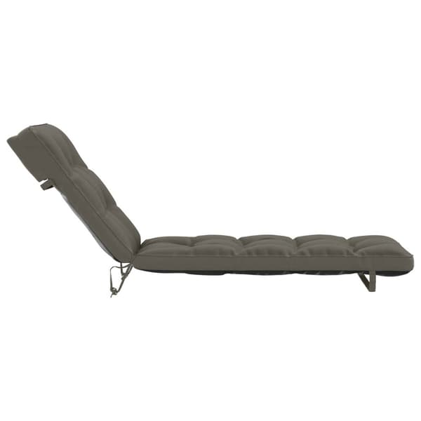 Solstol Kudde VIANEN 100% Polyester Grå 200 x 55 x 8 cm