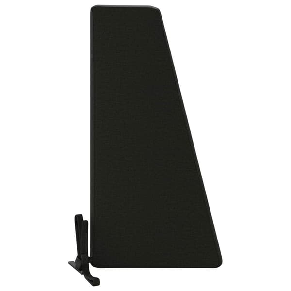 Ryggkudde SOEST 100% Polyester Svart 120 x 20 x 40 cm