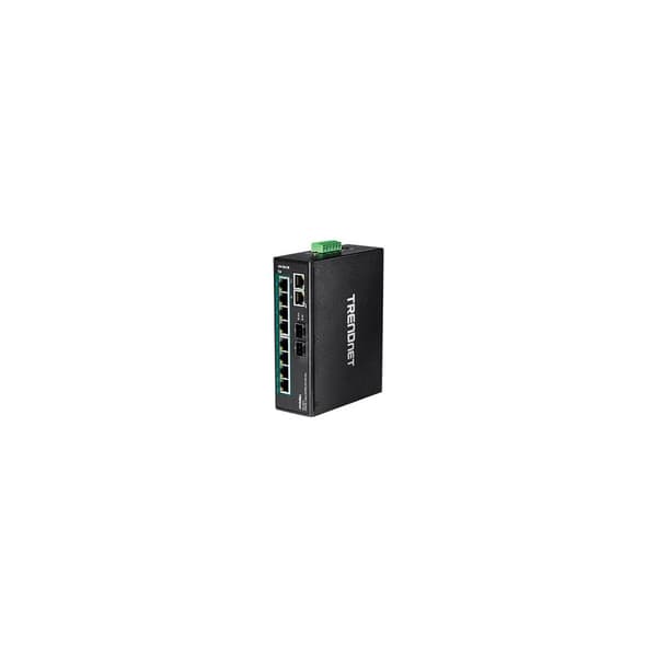 TRENDnet TI-PG102 - switch - 10 portar - ohanterad - TAA-kompatibel