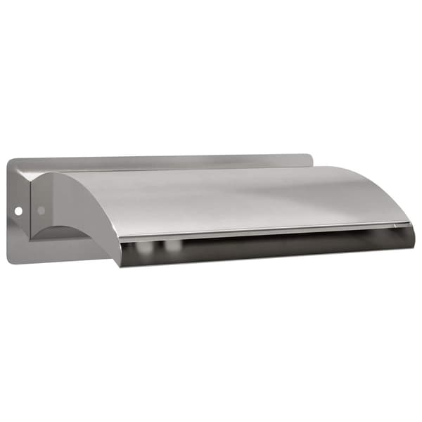 Poolvattenfall med LED Rostfritt Stål 304 51 x 26 x 13 cm