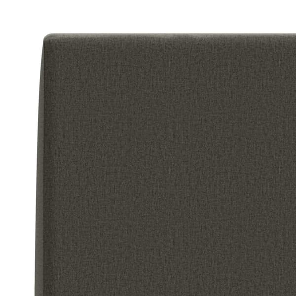 Ryggkudde SOEST 100% Polyester Antracit 60 x 20 x 40 cm