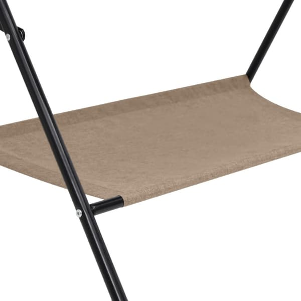 Skötbord taupe järn
