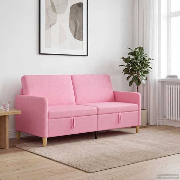 Soffa med förvaring Rosa 172 x 78 x 87 cm Polyester