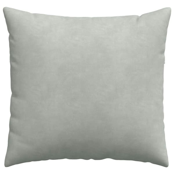 Sofakuddar 2 pcs Ljusgrå 50 x 50 cm Kordread tyg