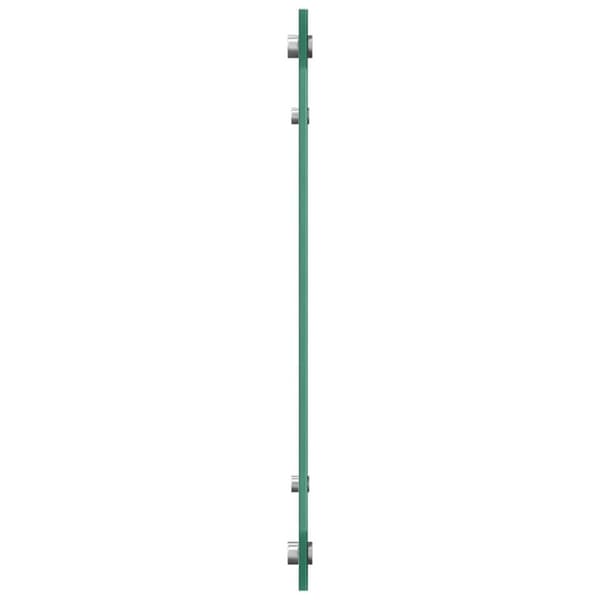 Köksskydd 2 pcs Vit 70 x 50 cm härdat glas