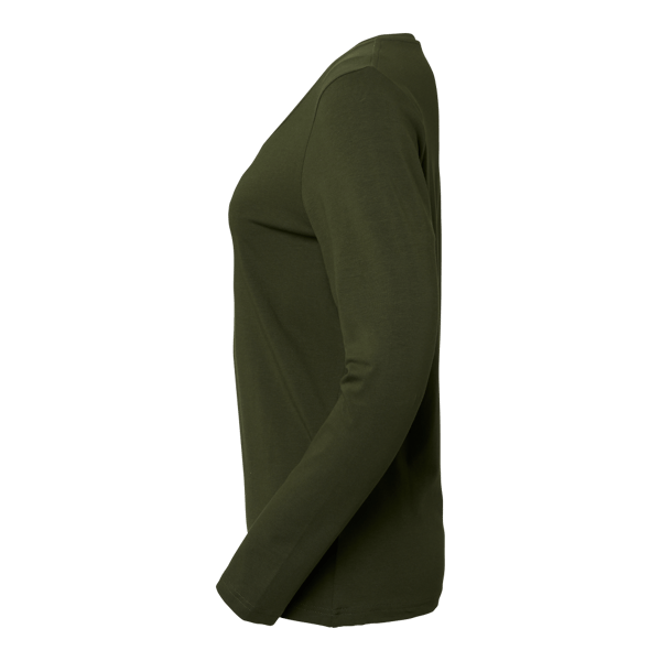 Lily T-shirt w Dark olive Female