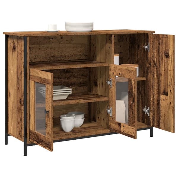 Sideboard Gammalt trä 100 x 35 x 75 cm