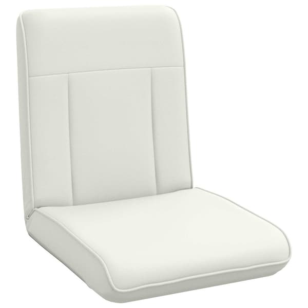 Golvstol Vit 50 x 73 x 60 cm Konstläder