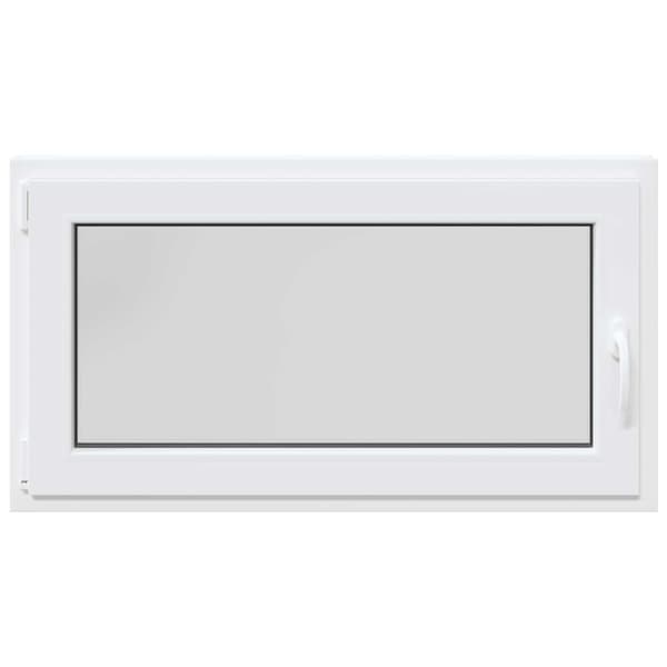 Källarfönster RISOR 110 x 55 cm PVC och glas
