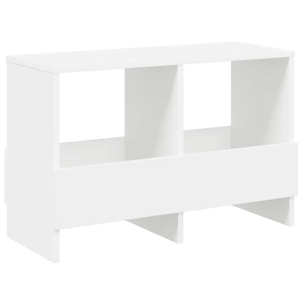 Tidningshylla Vit 68,5 x 30 x 45 cm