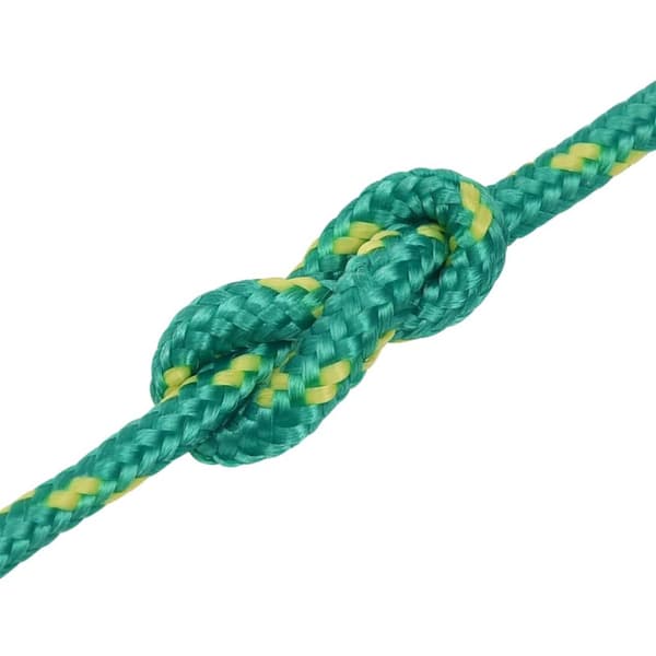 Båtlina grön 4 mm 250 m polypropen