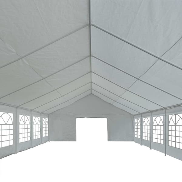 Tälttyg utan ram Grå 10 x 5 m PE