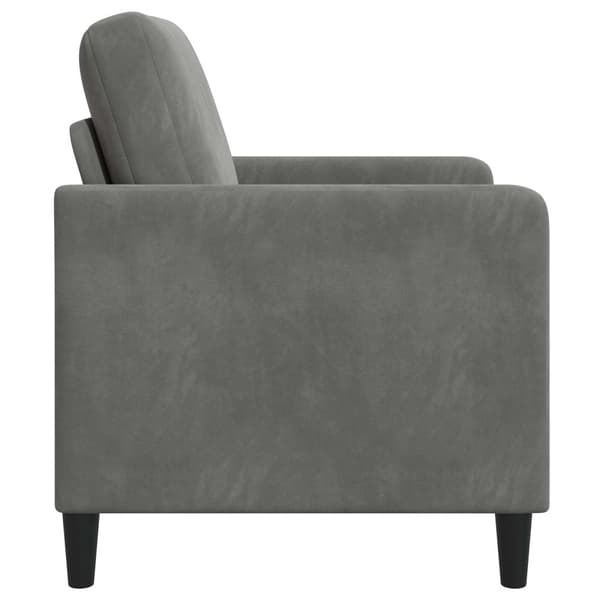 Soffa med förvaring Mörkgrå 72 x 78 x 87 cm Polyester