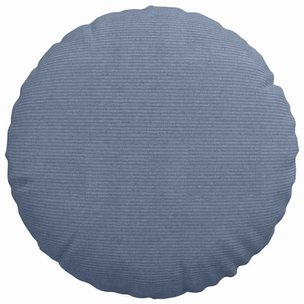 Sittkuddar 2 pcs Blå Ø50 x 19 cm Kordread tyg