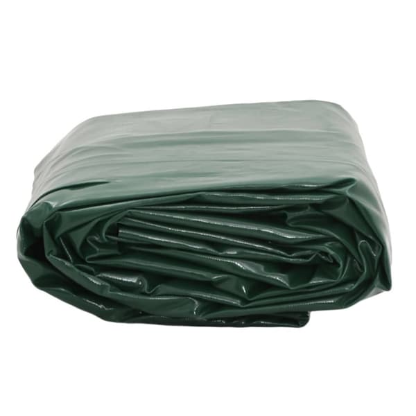 Presenning grön 4x4 m 650 g/m²