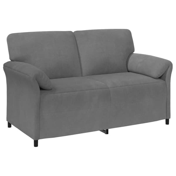 2-sits soffa Mörkgrå 158 x 83 x 95 cm Sammet