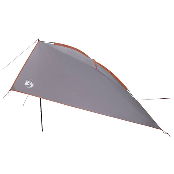 Bil tält Grå och orange 308 x 215 x 220 cm Polyester och Stål